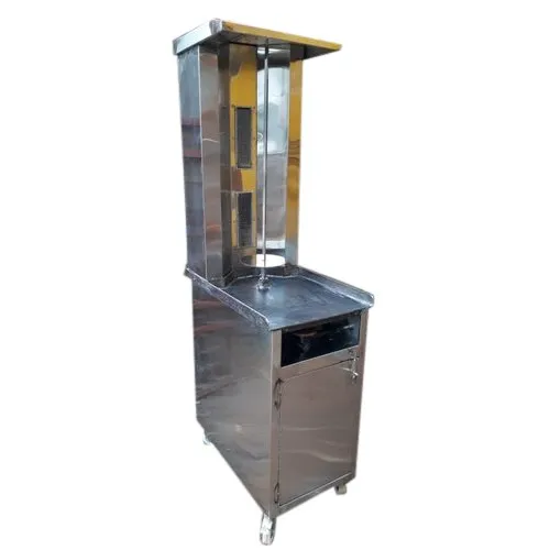 SS Shawarma machine Single Burner