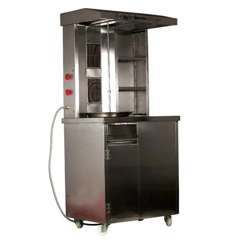 SS Shawarma machine Single Burner