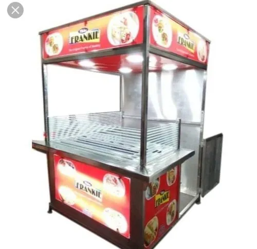 SS Modern Type Tea Counter Cum Tiffins Counter