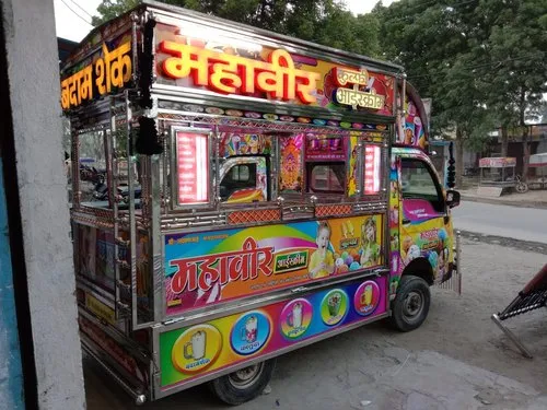 Badam milk Kulfi Liquid juice truck