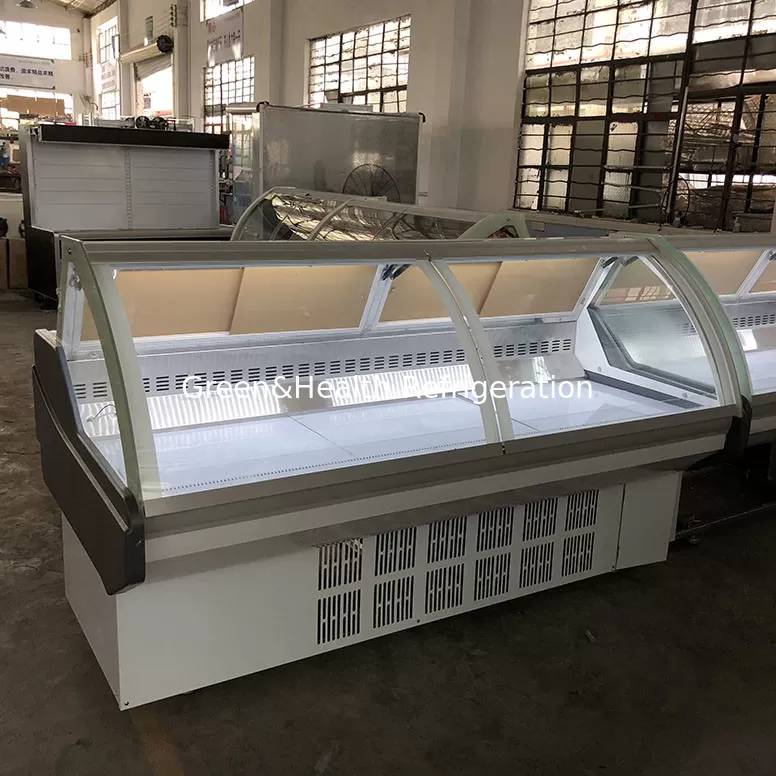 Ss Ice Cream Display Counter