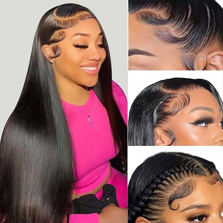 Long Natural Black Brazilian Human Hair Wig