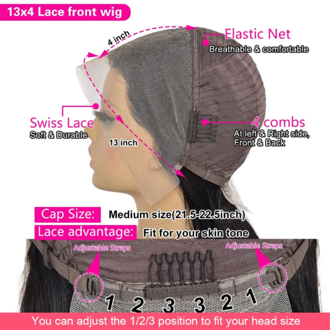 Layered Short Bob Pixie Cut Human Hair Wig