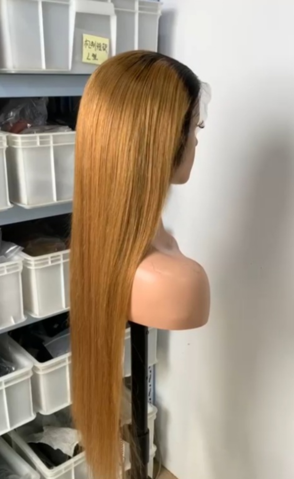 Long Straight Ombre Wig