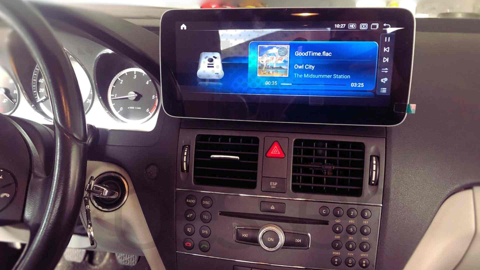 MERCEDES BENZ Clase C W204 Sist. multimedia Android 10,25"