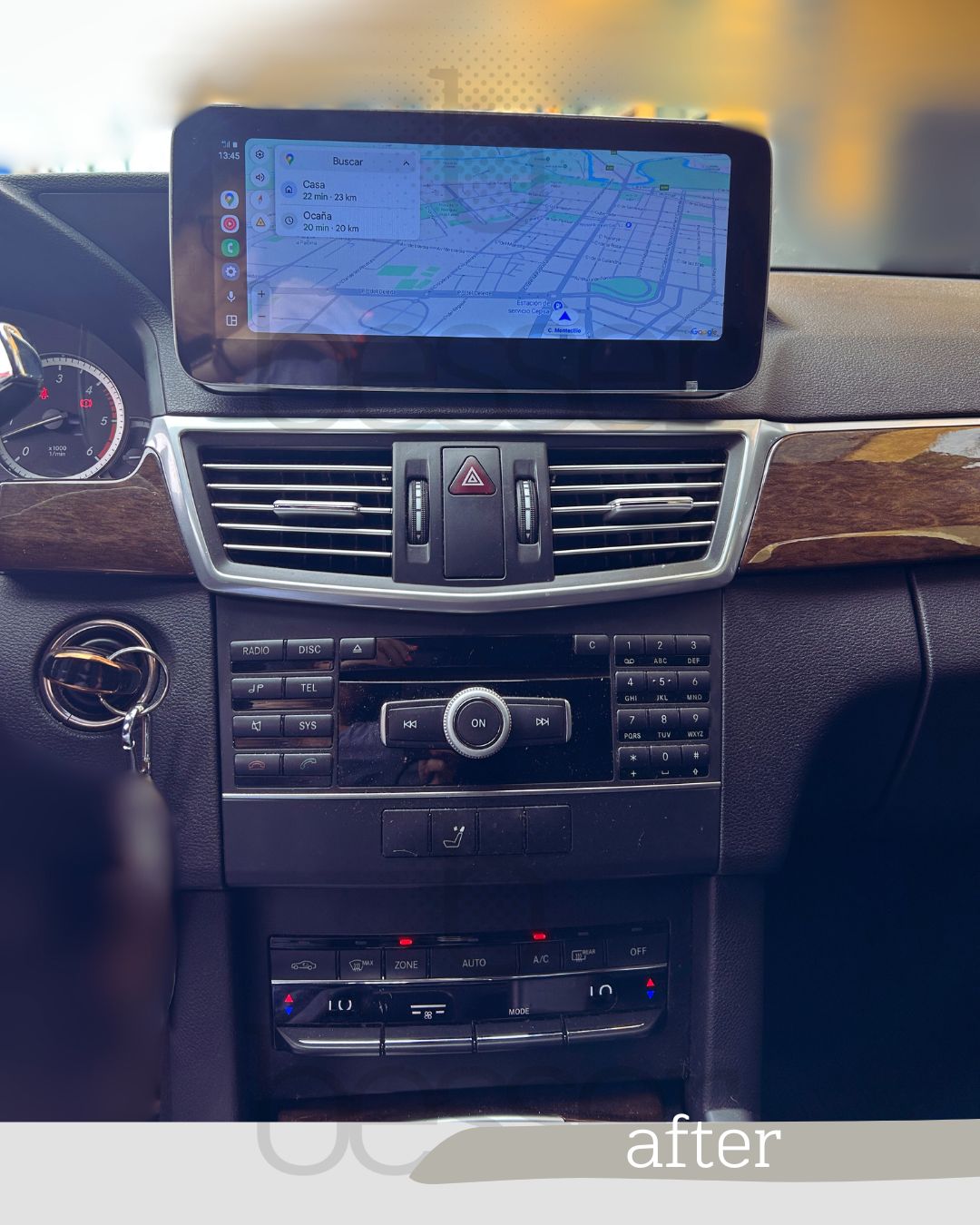 MERCEDES BENZ Clase E W212 Sist. multimedia Android 10,25"