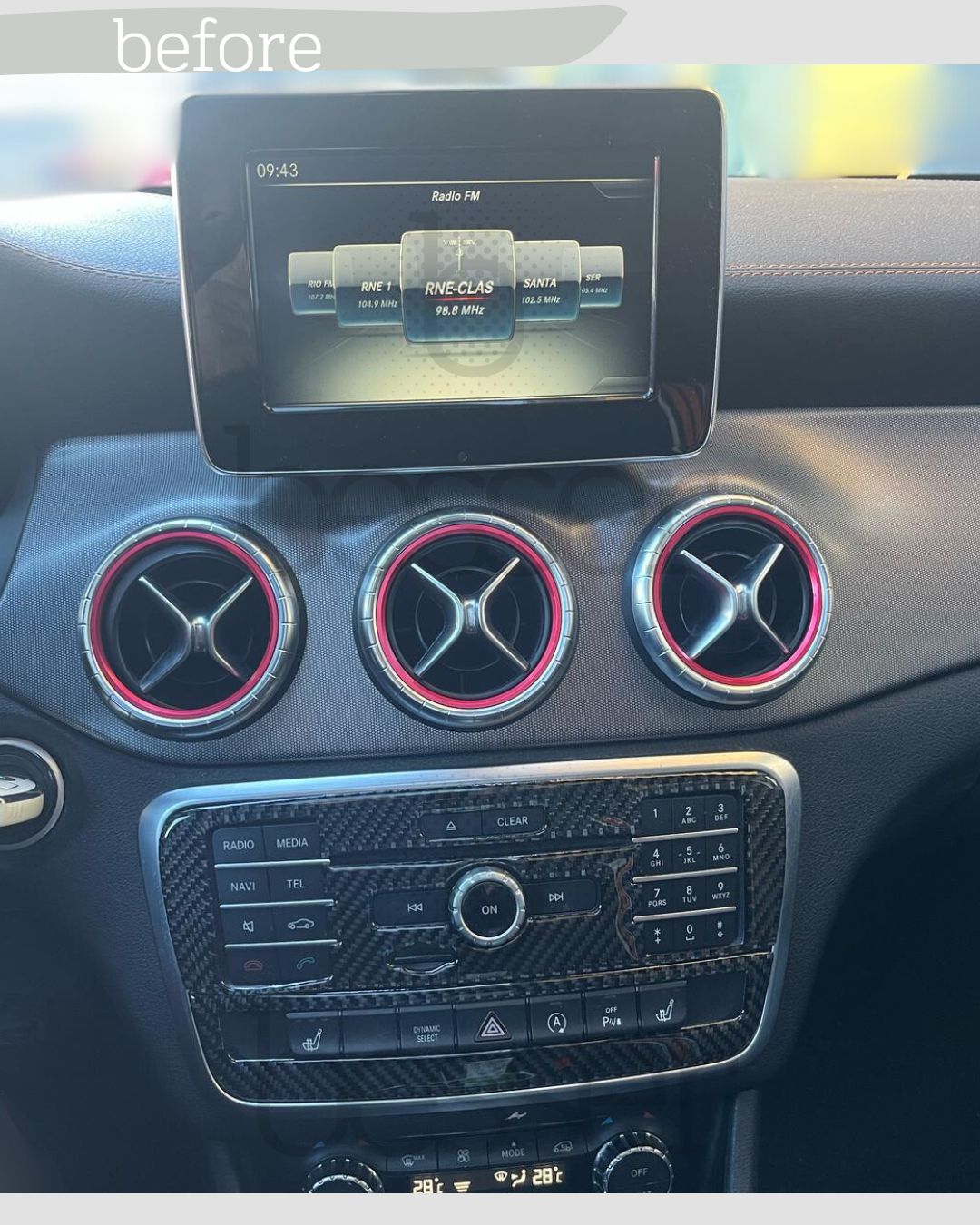 MERCEDES BENZ Clase A Sistema multimedia Android 10,25"