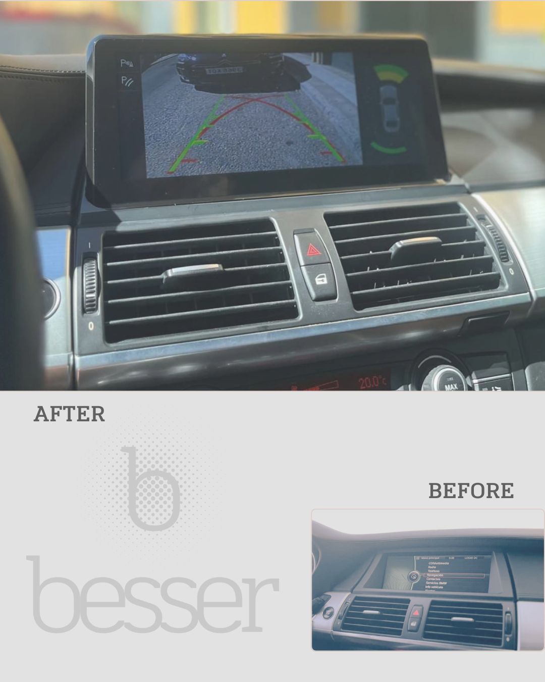 BMW X5 E70 (+2006) // X6 E71 (+2007) Sistema multimedia Android