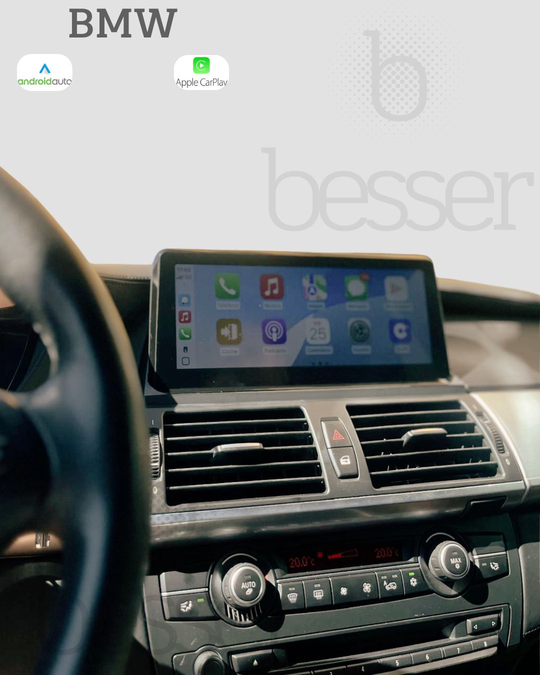 BMW X5 E70 (+2006) // X6 E71 (+2007) Sistema multimedia Android