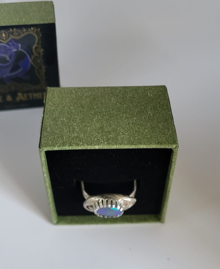 Opal Old Ways Style Ring