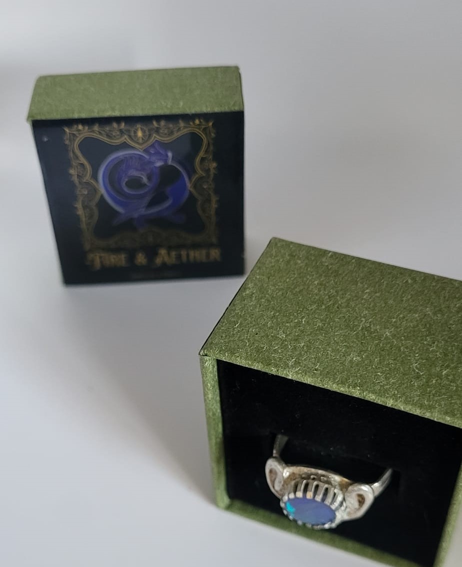 Opal Old Ways Style Ring