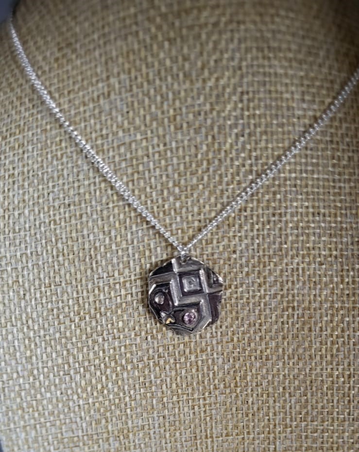 Geometric Pendant Necklace
