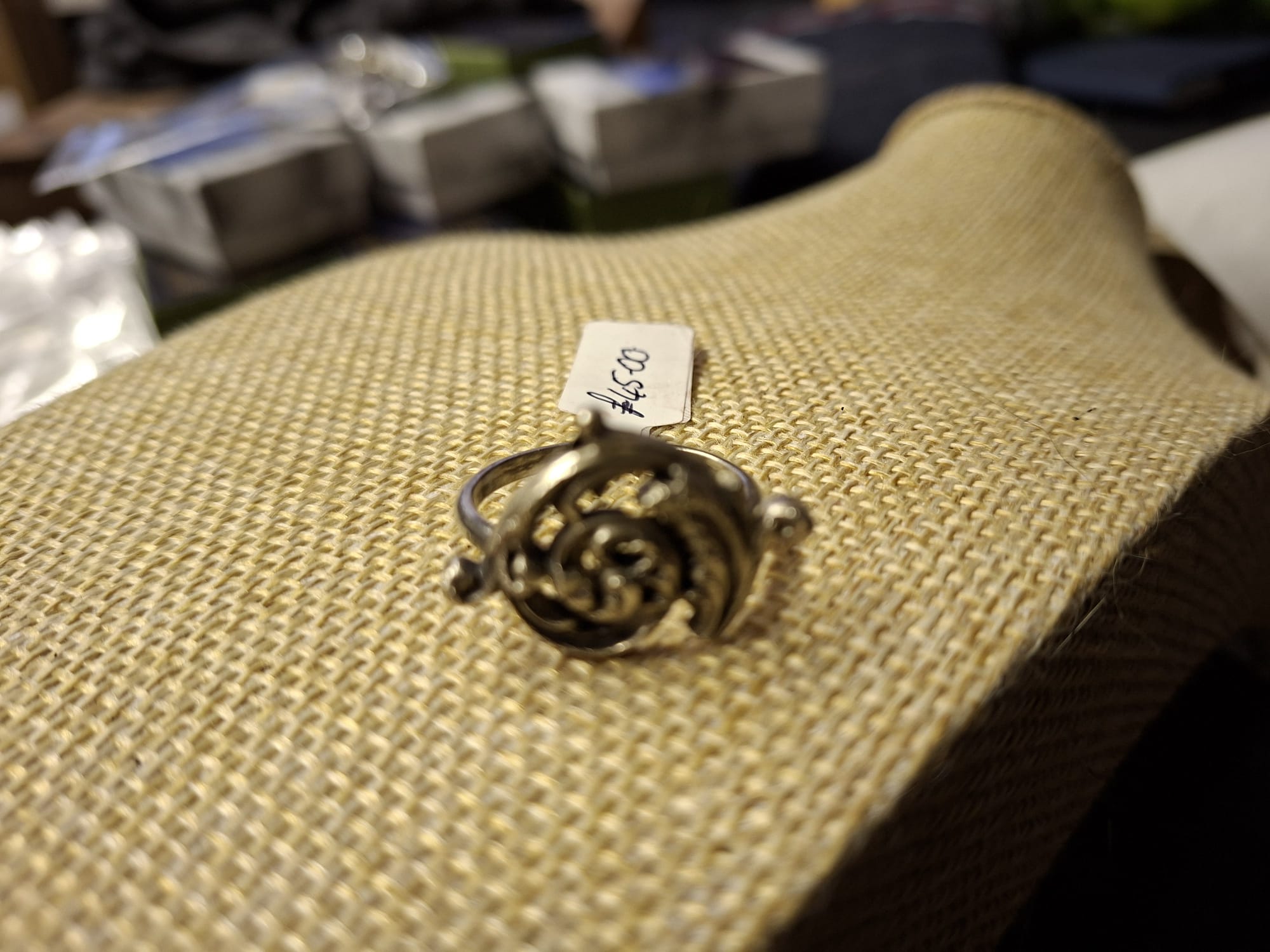 Filigree Forever Ring