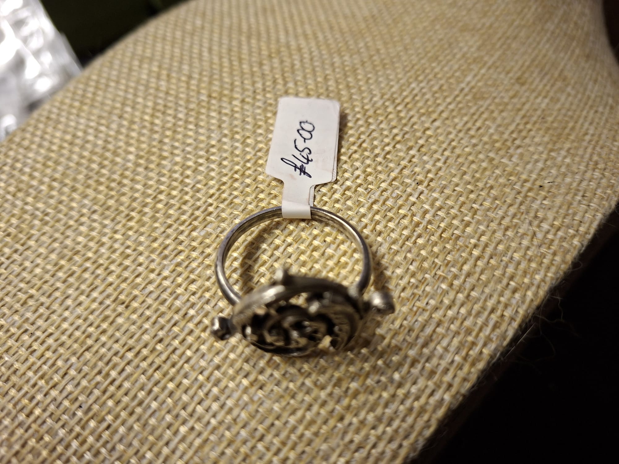 Filigree Forever Ring