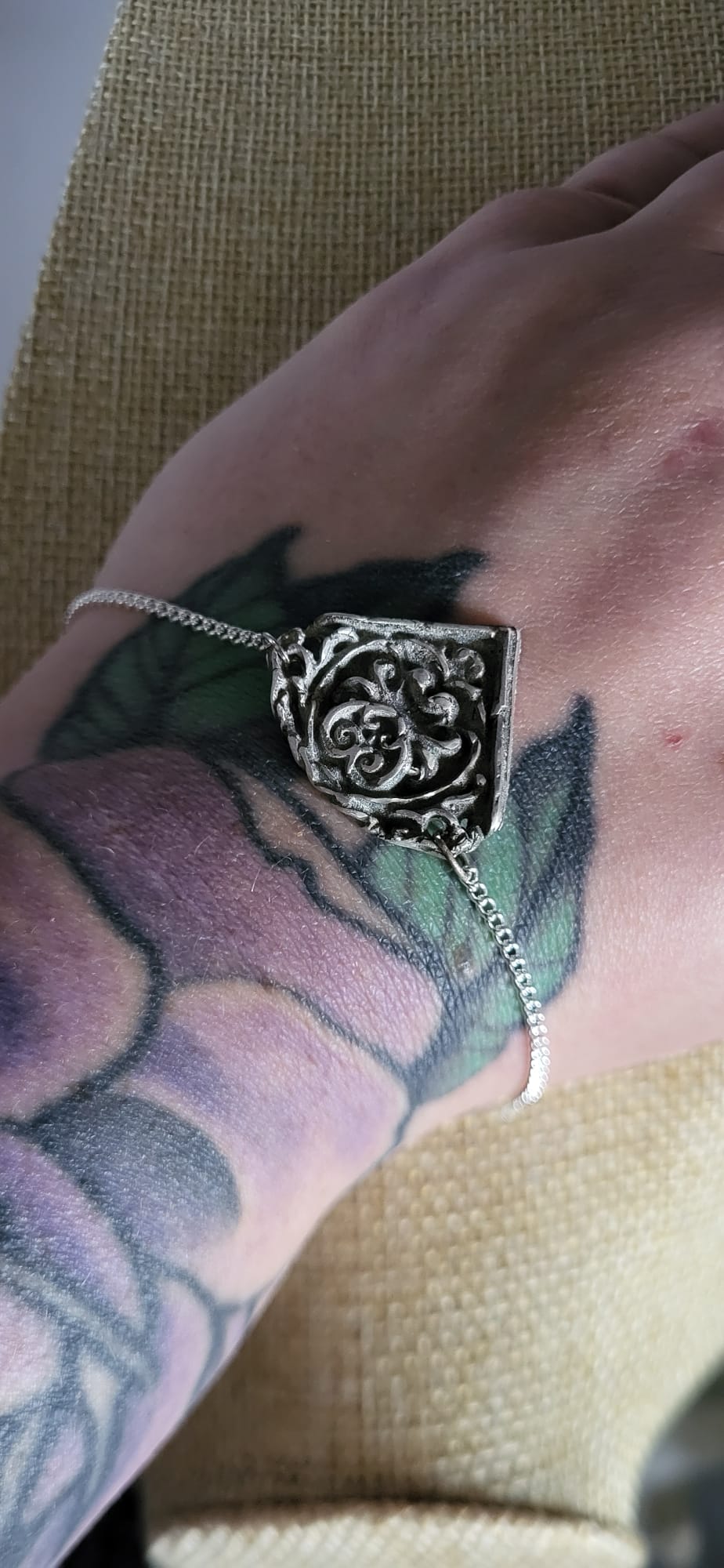 Church Rubble Silver Bracelet