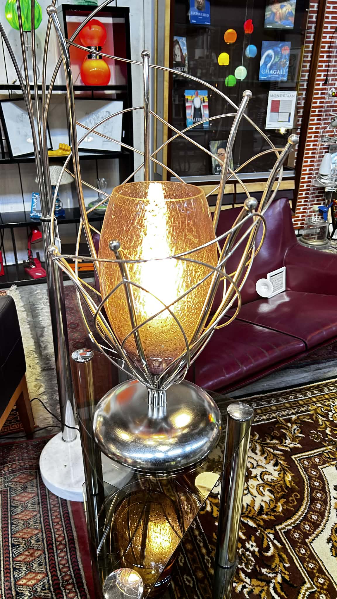 Lampe design sculpturale