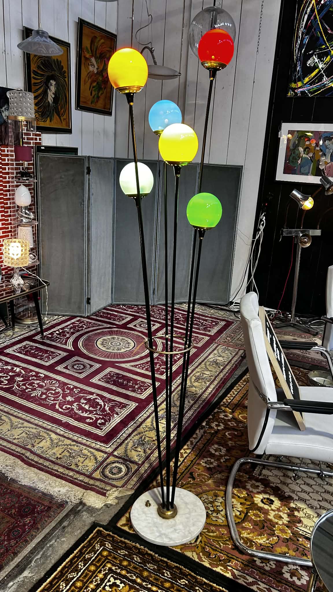 Lampadaire “Saturne”