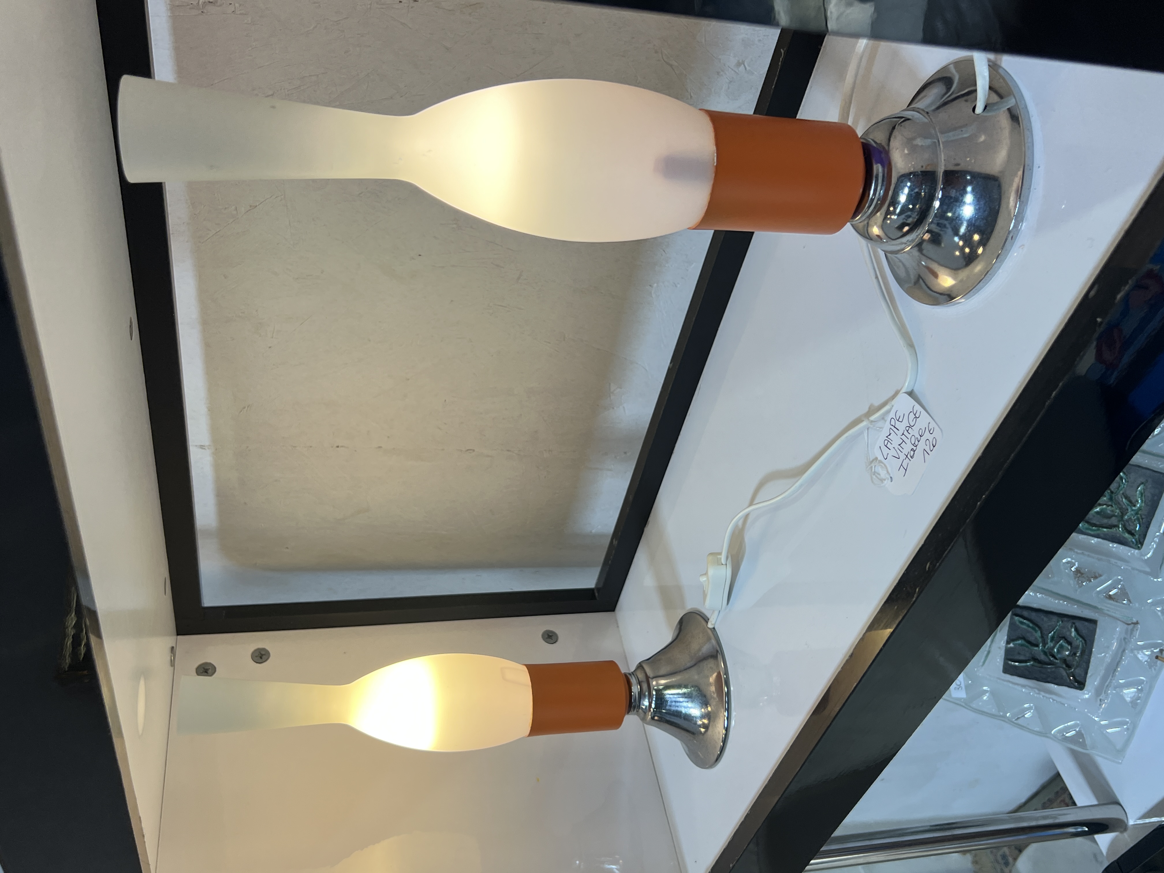 Paire Lampe de table vintage