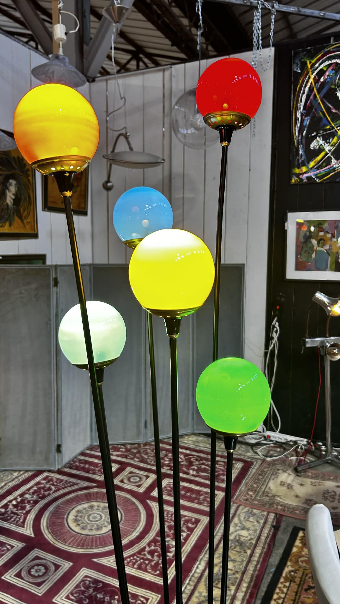 Lampadaire “Saturne”