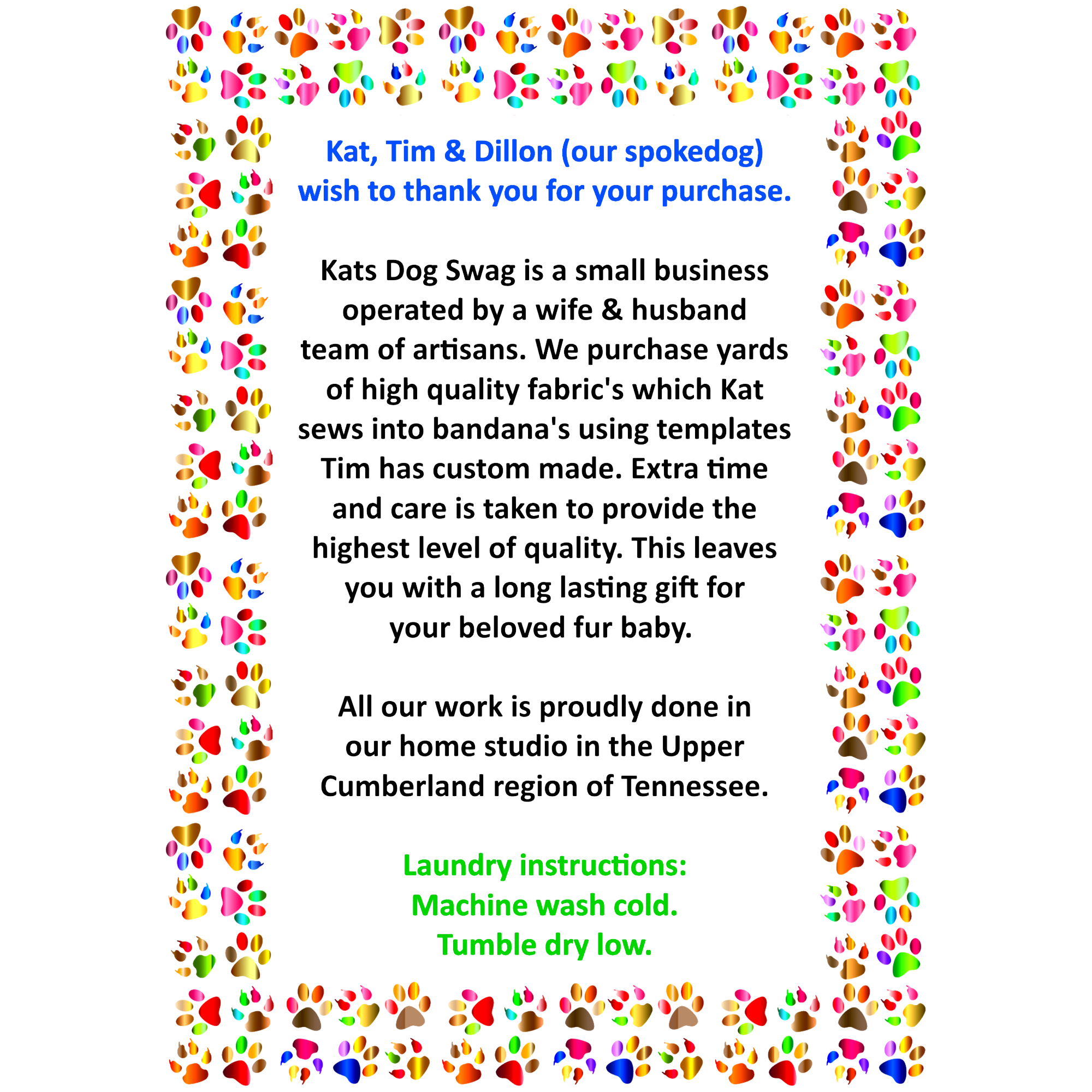 Life in Mountains Dog Bandana