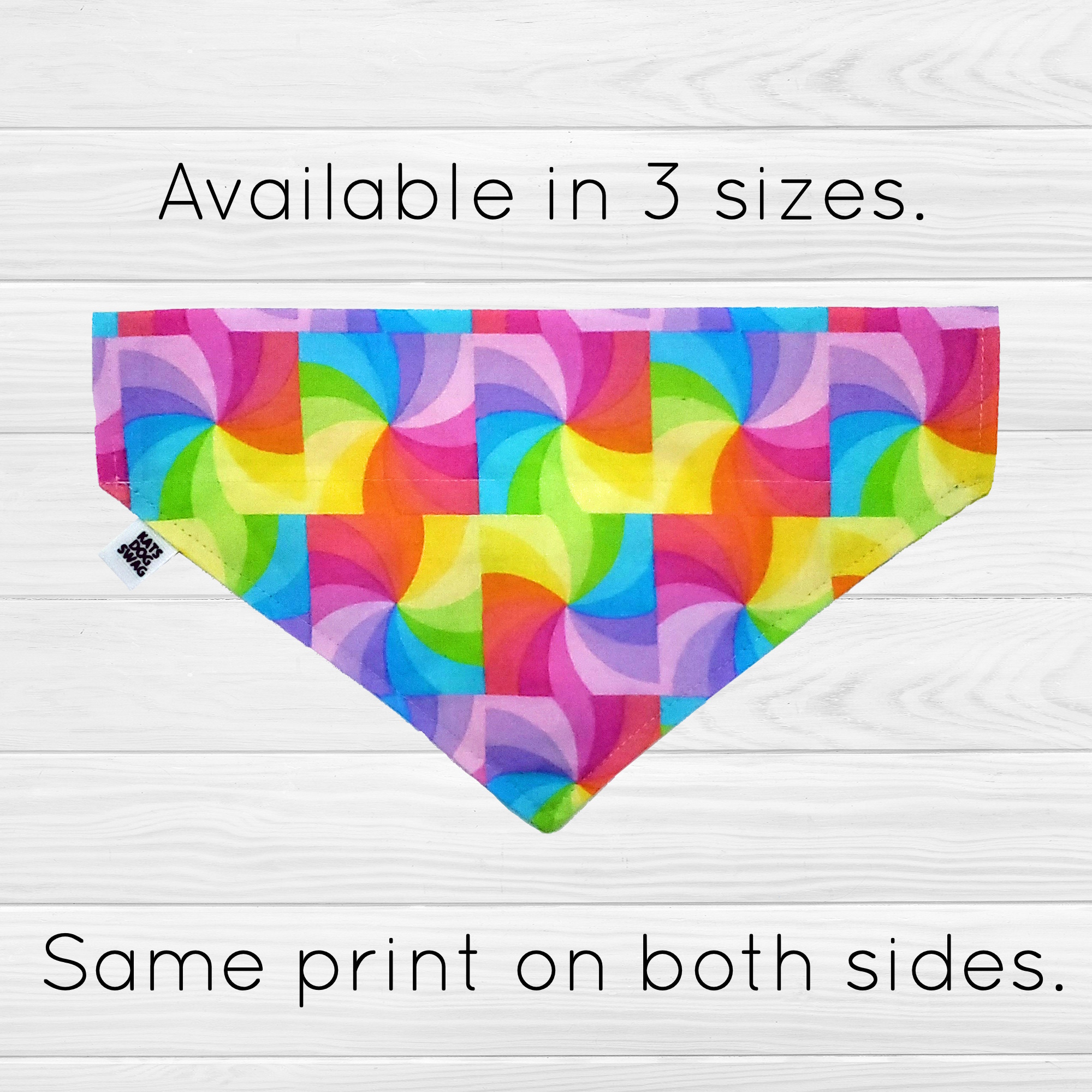 Colorful Geometric Bandana