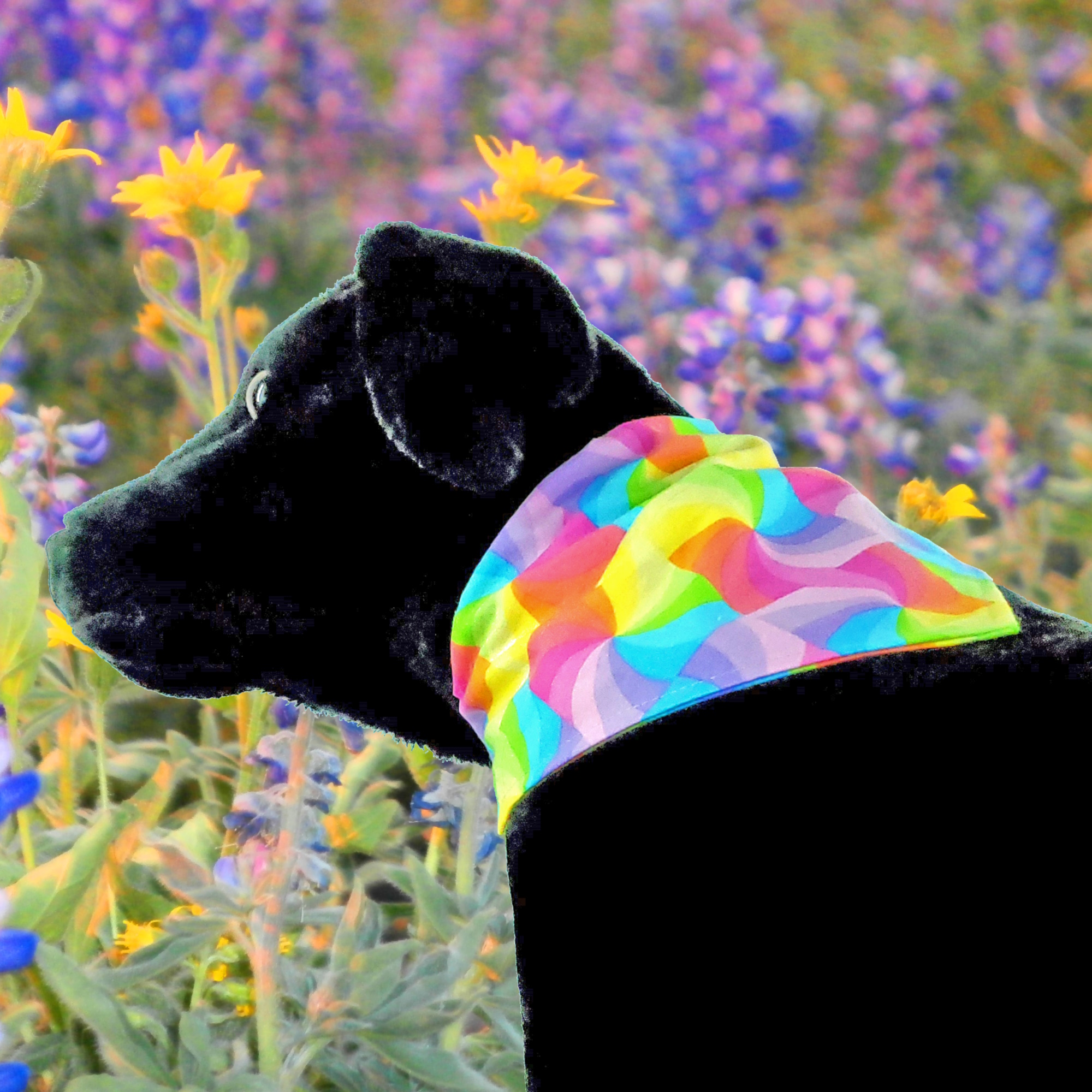 Colorful Geometric Bandana