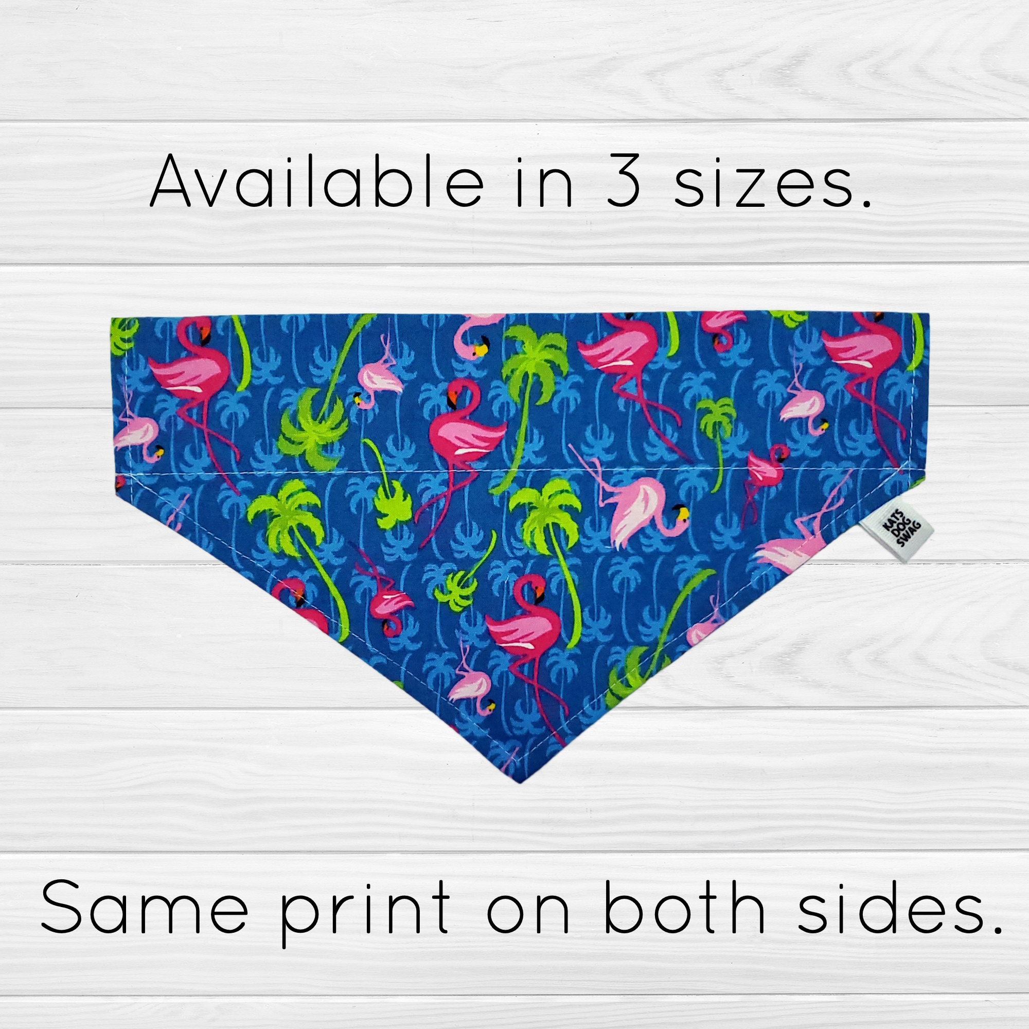 Flamingo Pattern Pet Bandana