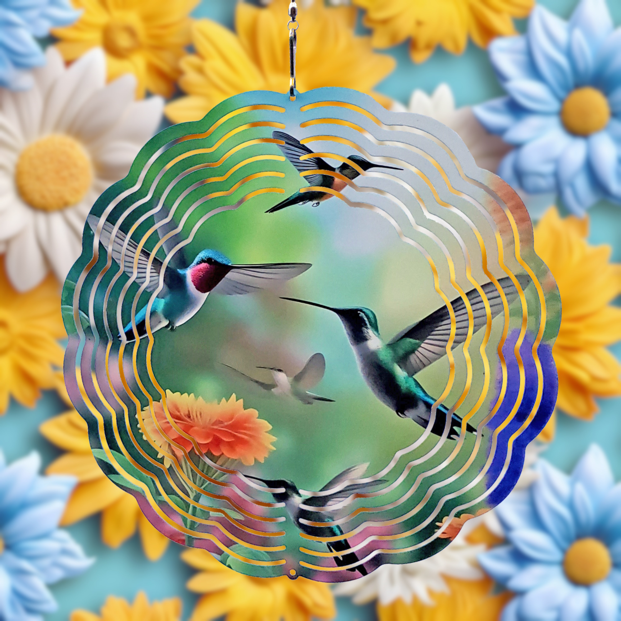 Hummingbird Wind Spinner