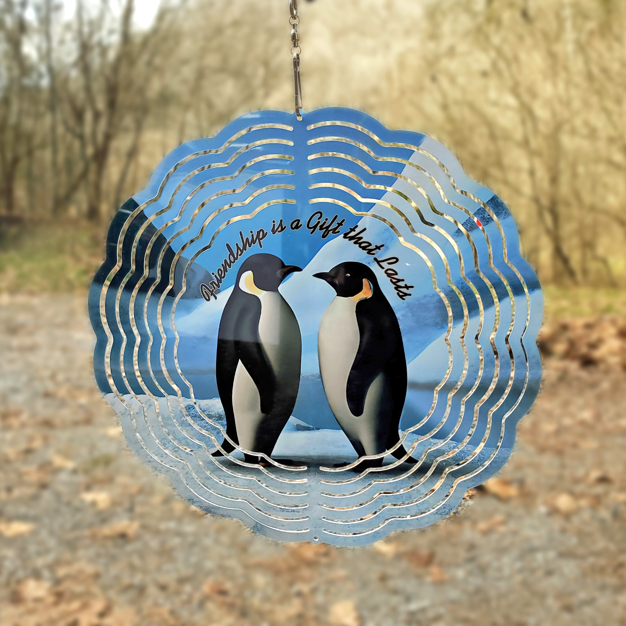 Penguin Friendship Wind Spinner