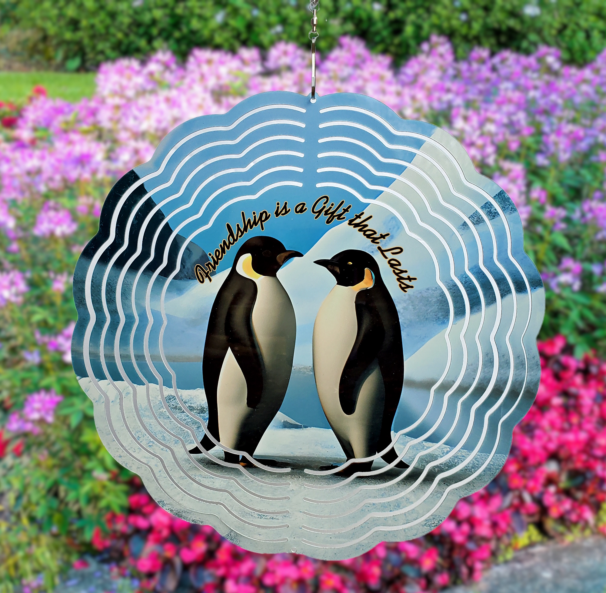 Penguin Friendship Wind Spinner
