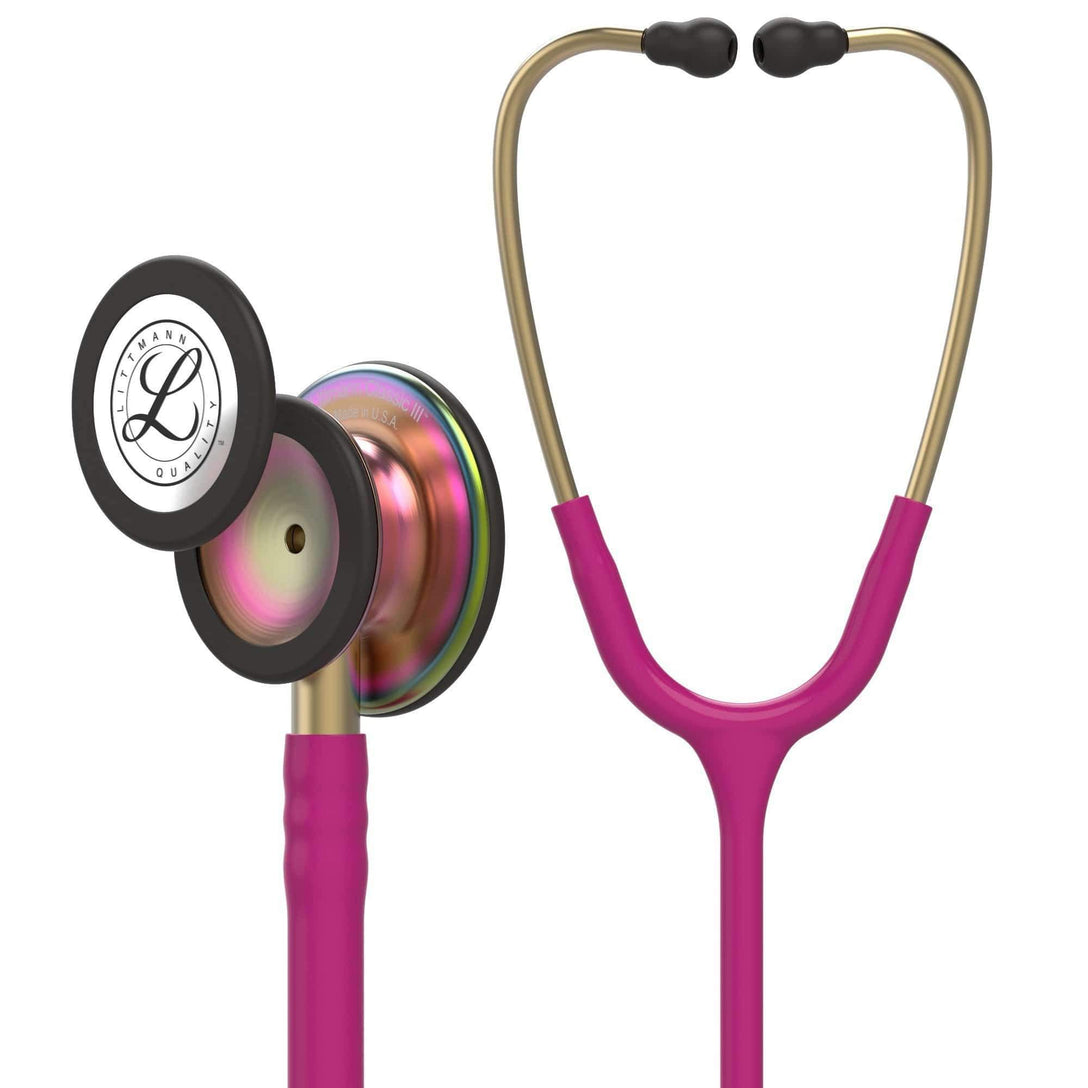 3M Littmann Classic III Stethoscope Raspberry Rainbow