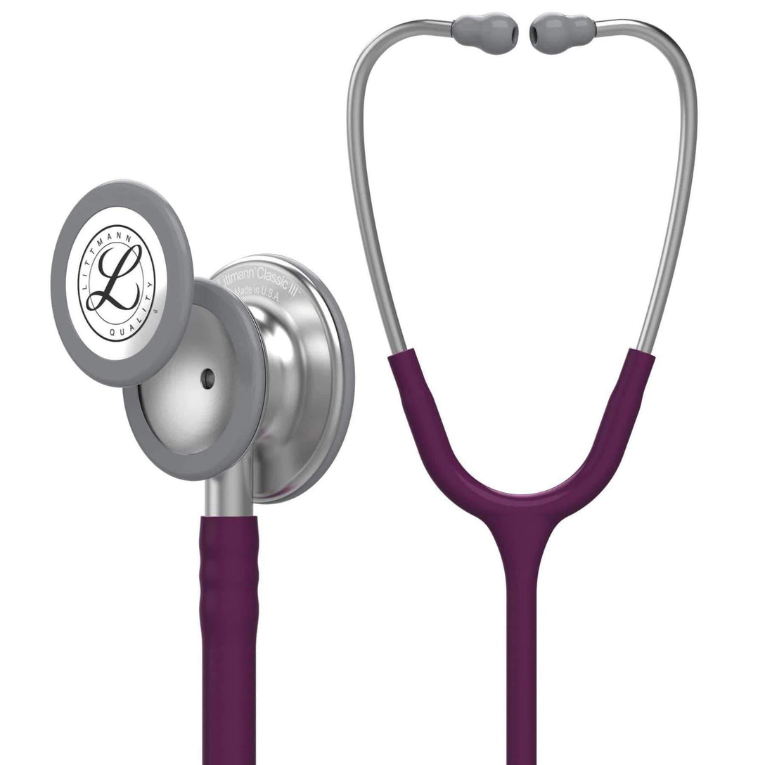 3M Littmann Classic III Stethoscope - Plum 5831