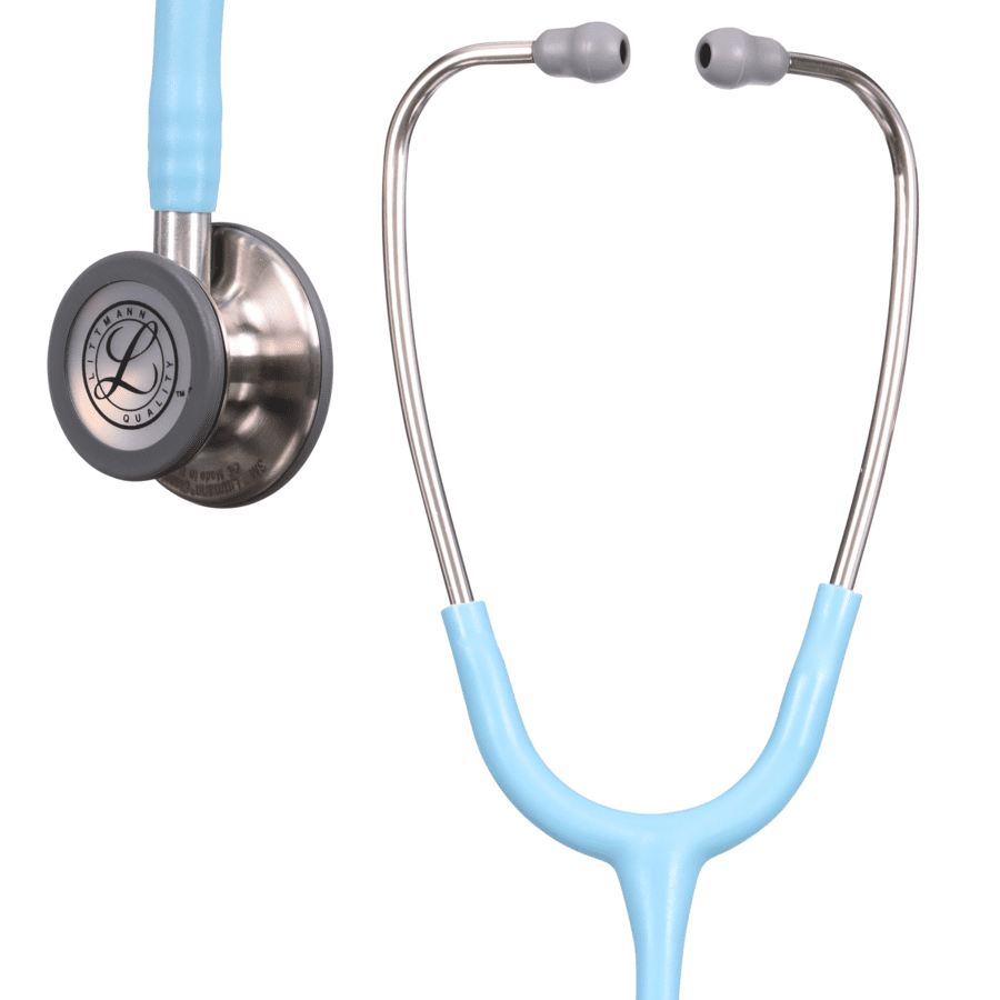 3M Littmann Classic III Stethoscope Marine Blue Satin Tube
