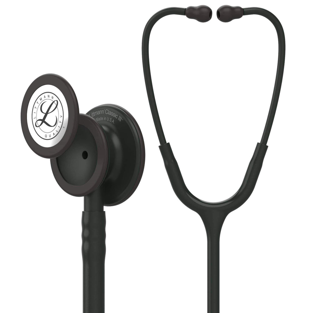 3M Littmann Classic III Stethoscope Black Black