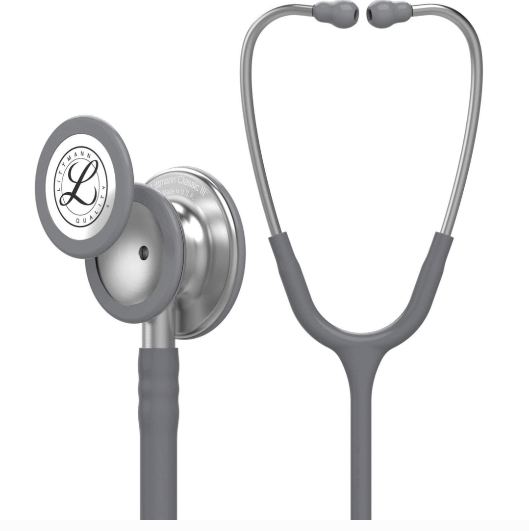  3M™ Littmann®  Classic III Stethoscope Gray Stainless Finish
