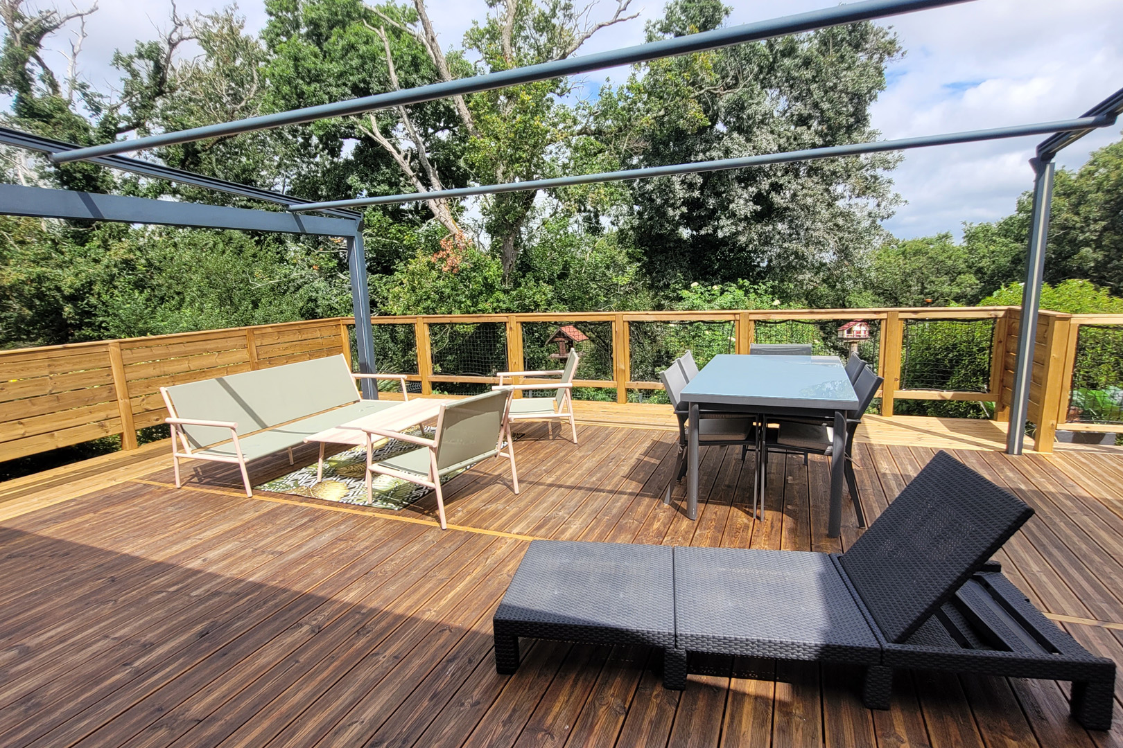 Terrasse en bois sur mesure