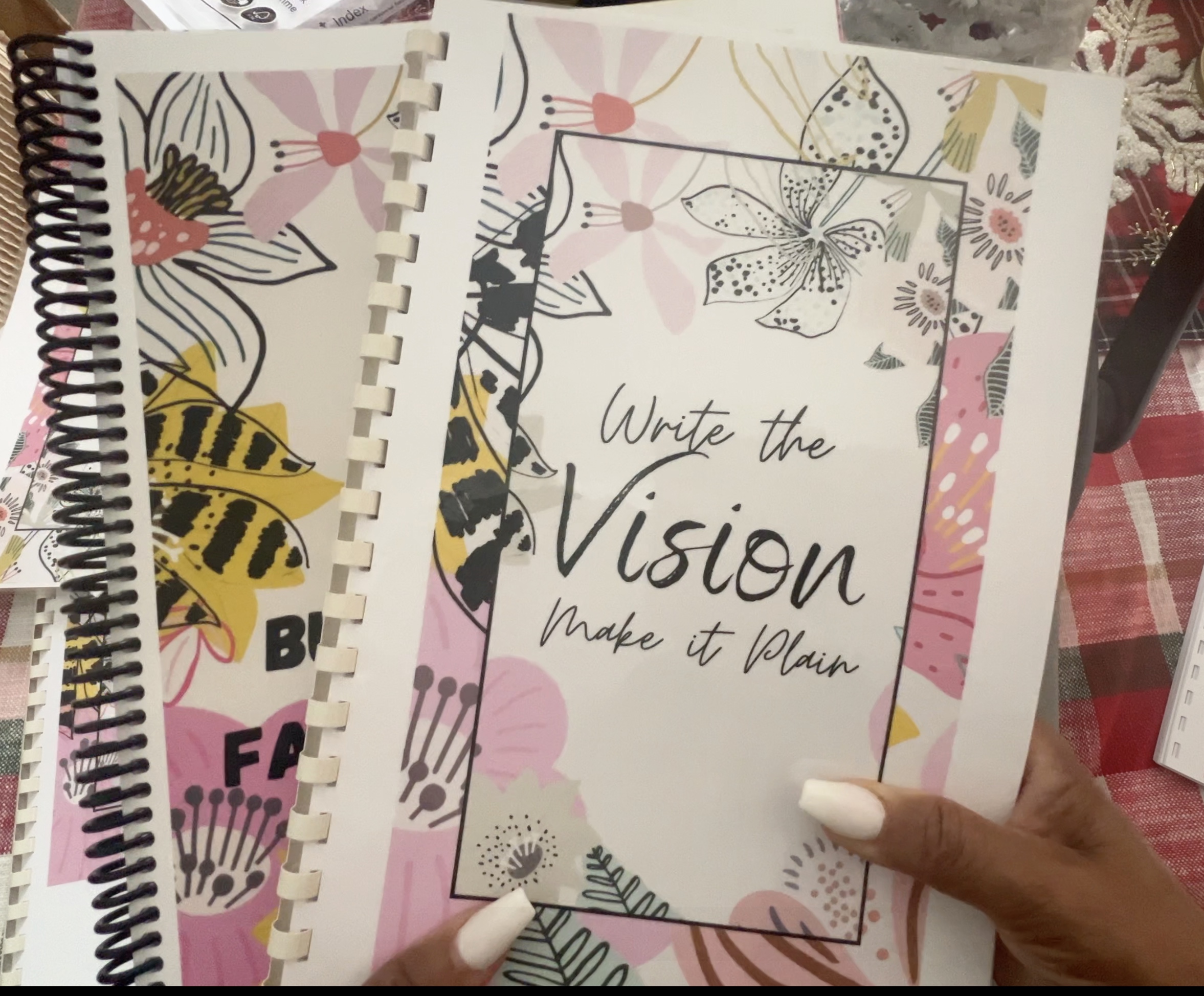 2026 Faith & Authority Planner + “Write the Vision, Make It Plain” Journal
