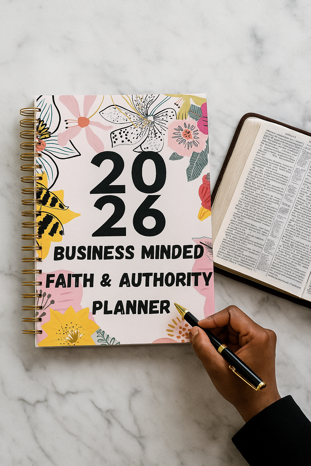 2026 Business Minded Faith & Authority Planner