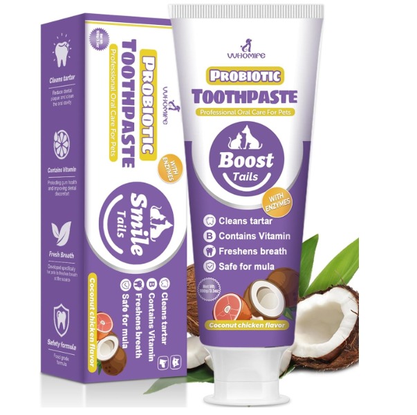Smile Tail Pet Toothpaste, Probiotic Past for your Pet