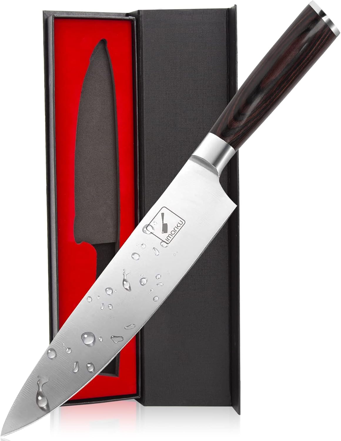 imarku Chef Knife - 8 Inch Home Essentials Sharp Kitchen Knife HC Steel Japanese Knife Paring Knife, Gifts for Women/Men, Birthday Gifts for Mom/Dad, Kitchen Gadgets with Premium Gift Box