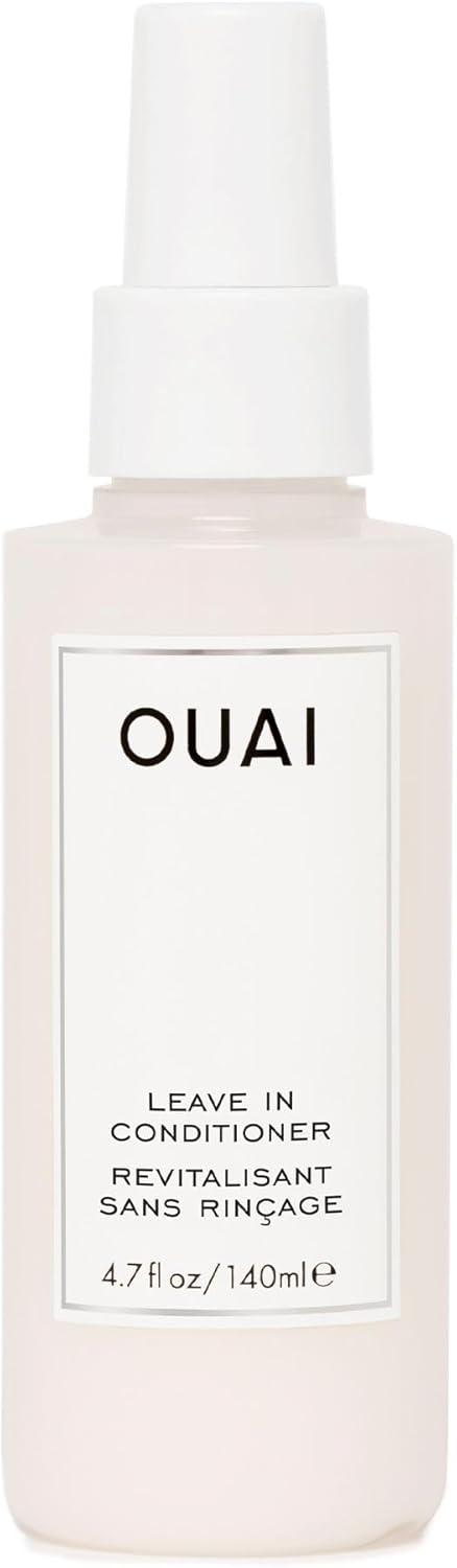 OUAI Leave In Conditioner - Multitasking Heat Protectant Spray for Hair - Prime Hair for Style, Smooth Flyaways, Add Shine and Use as Detangling Spray - No...