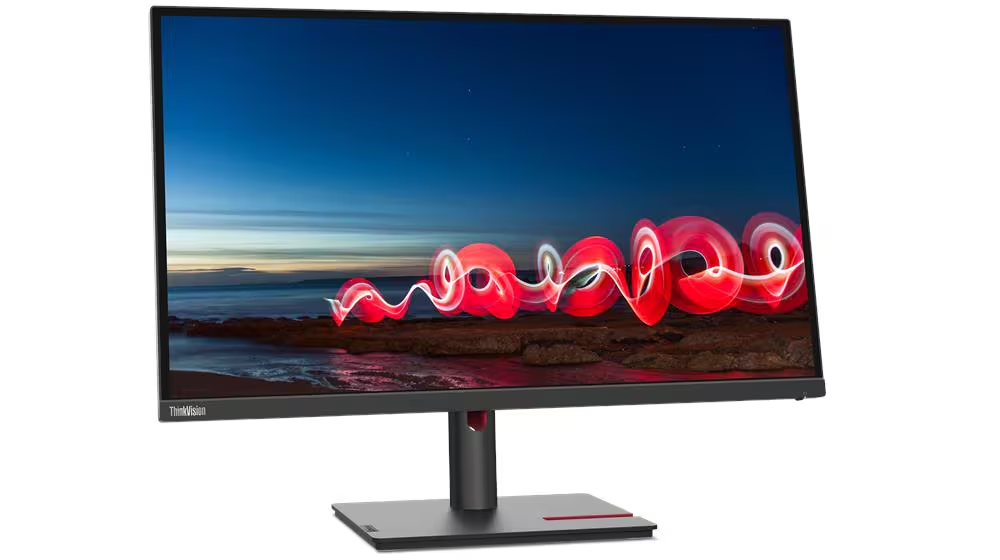 Lenovo ThinkVision T27i-30 Monitor, 27" FHD WLED Display, 60Hz Refresh Rate, Up to 4ms Response Time, 16 9 Aspect Ratio, 16.7 Million Color Support, IPS-Panel Level, Black