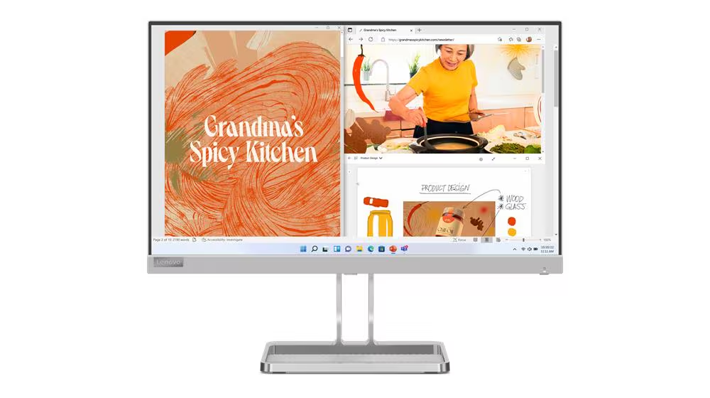 Lenovo Monitor Lenovo L22i-40 Model: 67AEKACBAE