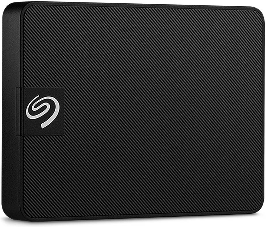 Seagate 1TB Expansion Portable USB 3.0 External Hard Drive, Micro-USB 3.0 Interface, Bus Powered, Preformatted exFAT, Rescue Data Recovery Services Windows and Mac Compatible, Black | STKM1000400