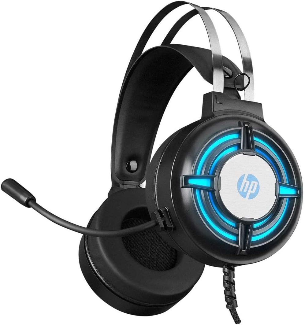 HP H120 USB 2 Pin Gaming Headset with Mic Control 