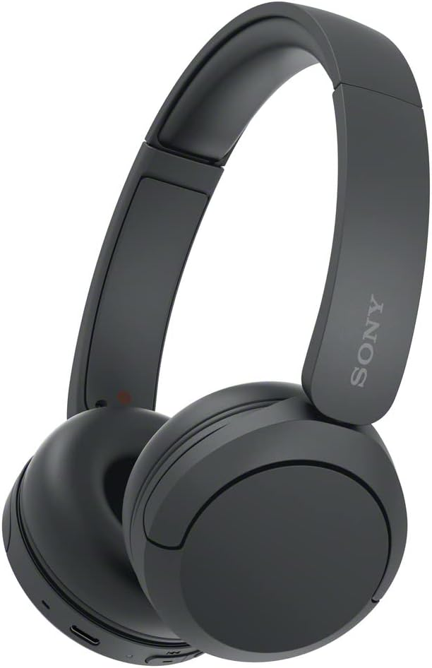 Sony WH-CH520 Wireless Headphones, 50 hours battery life, Clearer hands-free calling, Multipoint Connection, On-ear style