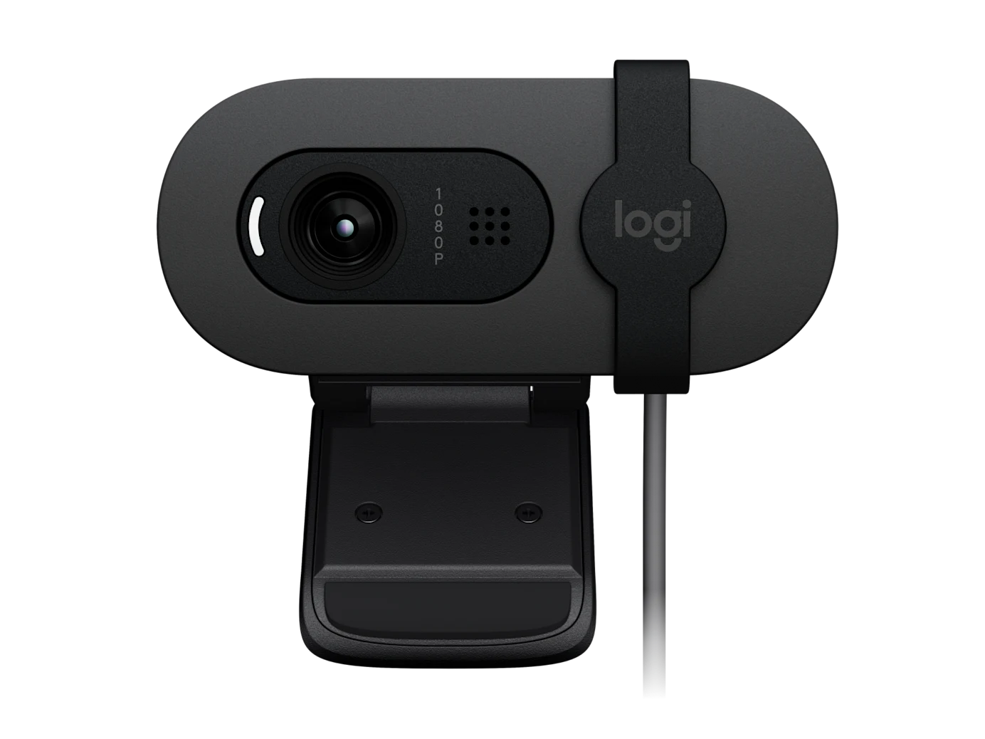 Logitech Brio 105 Full HD 1080p business webcam with auto light balance and integrated privacy shutter