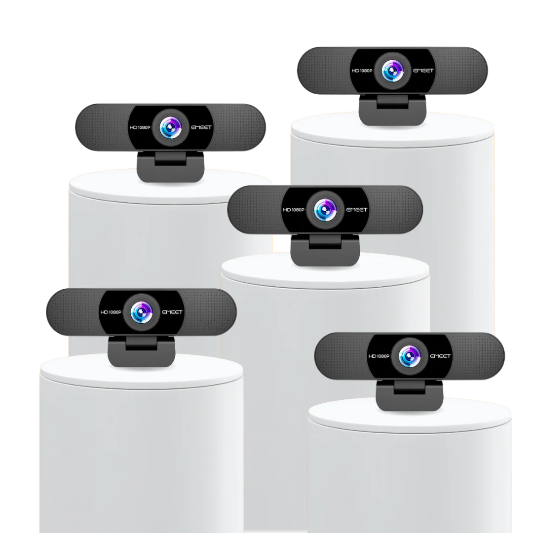 EMEET SmartCam C960 Basic FHD 1080P Webcam with Dual Microphones