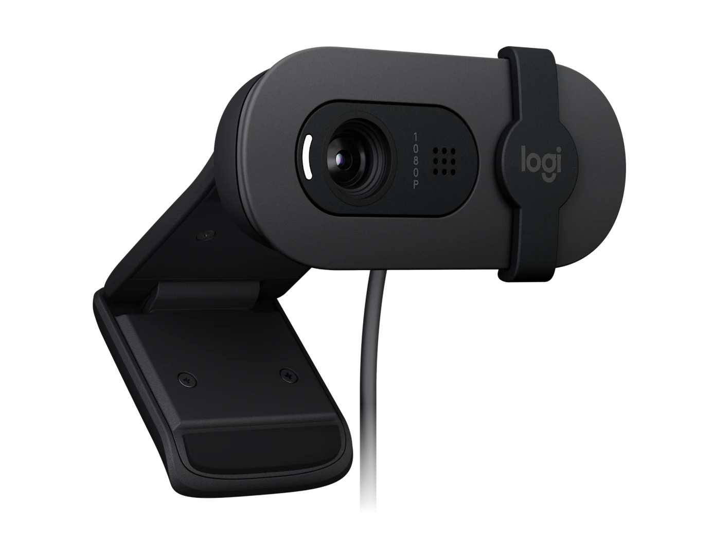 Logitech Brio 105 Full HD 1080p business webcam with auto light balance and integrated privacy shutter
