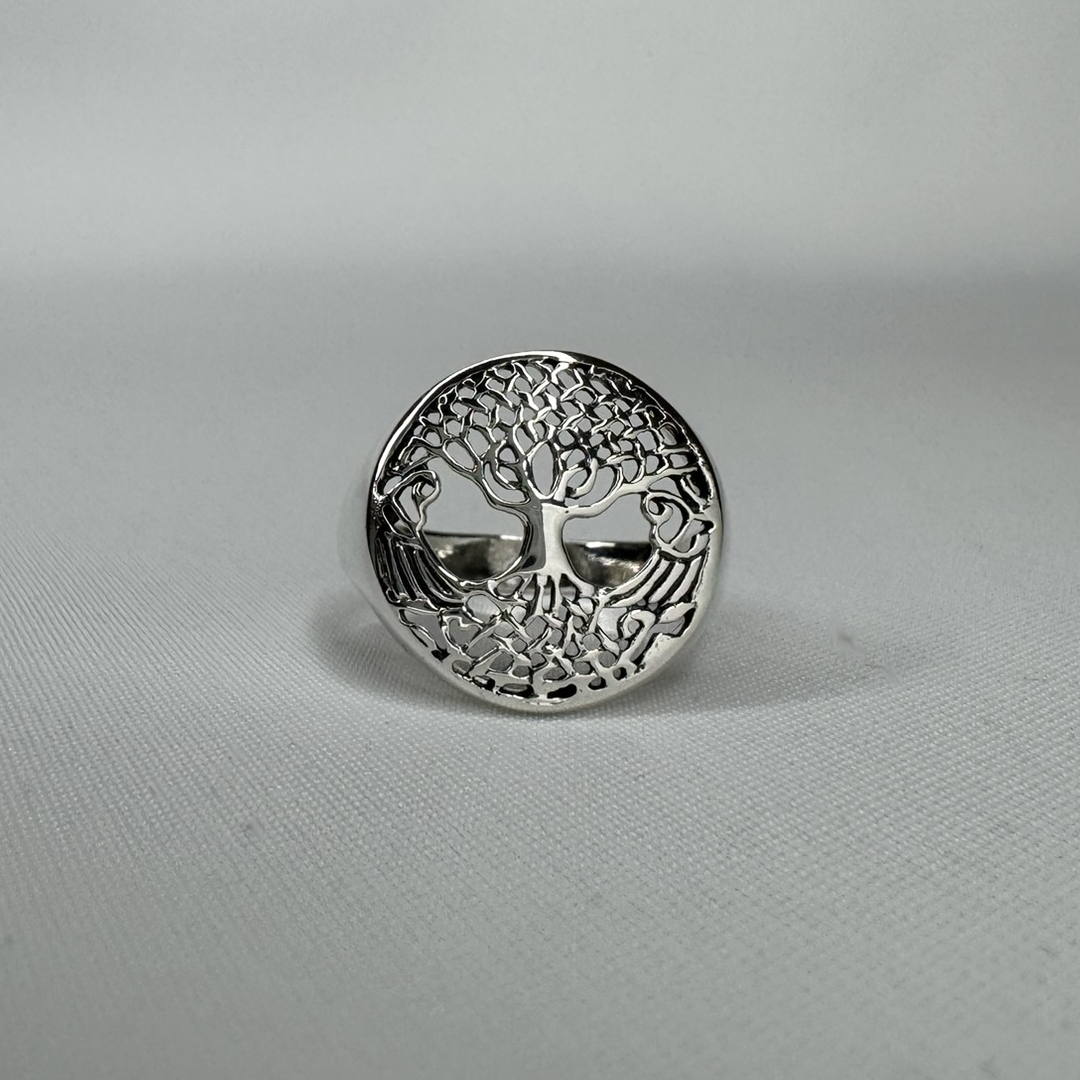 Celtic Tree of Life Sterling Silver Ring